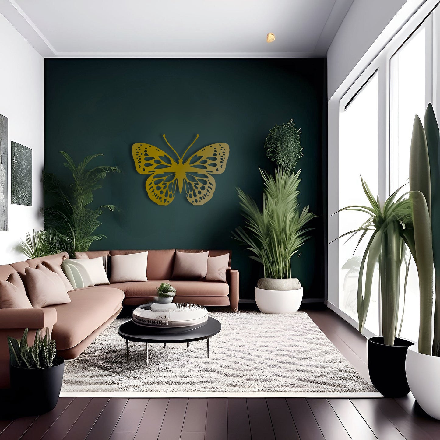 Fluttering Friends Butterfly Metal Wall Art