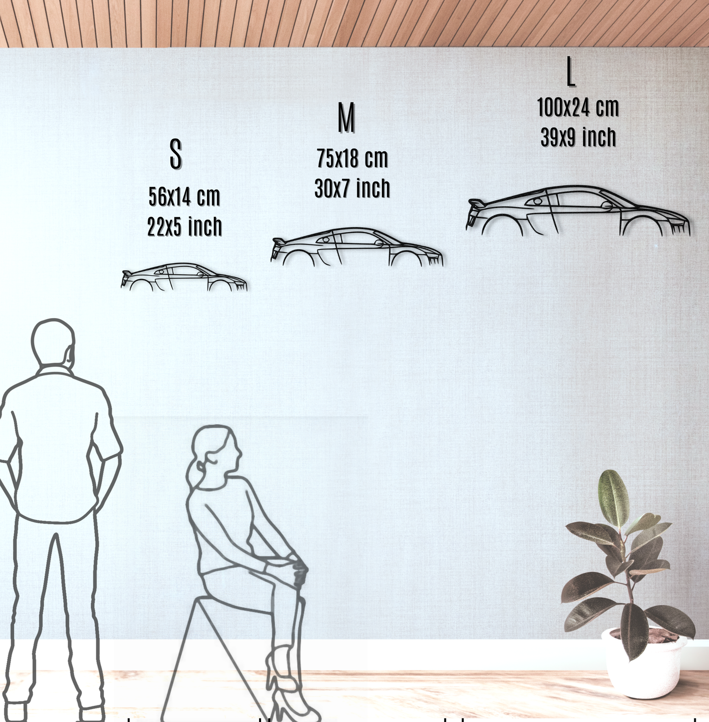 Audi R8 Metal Wall Art