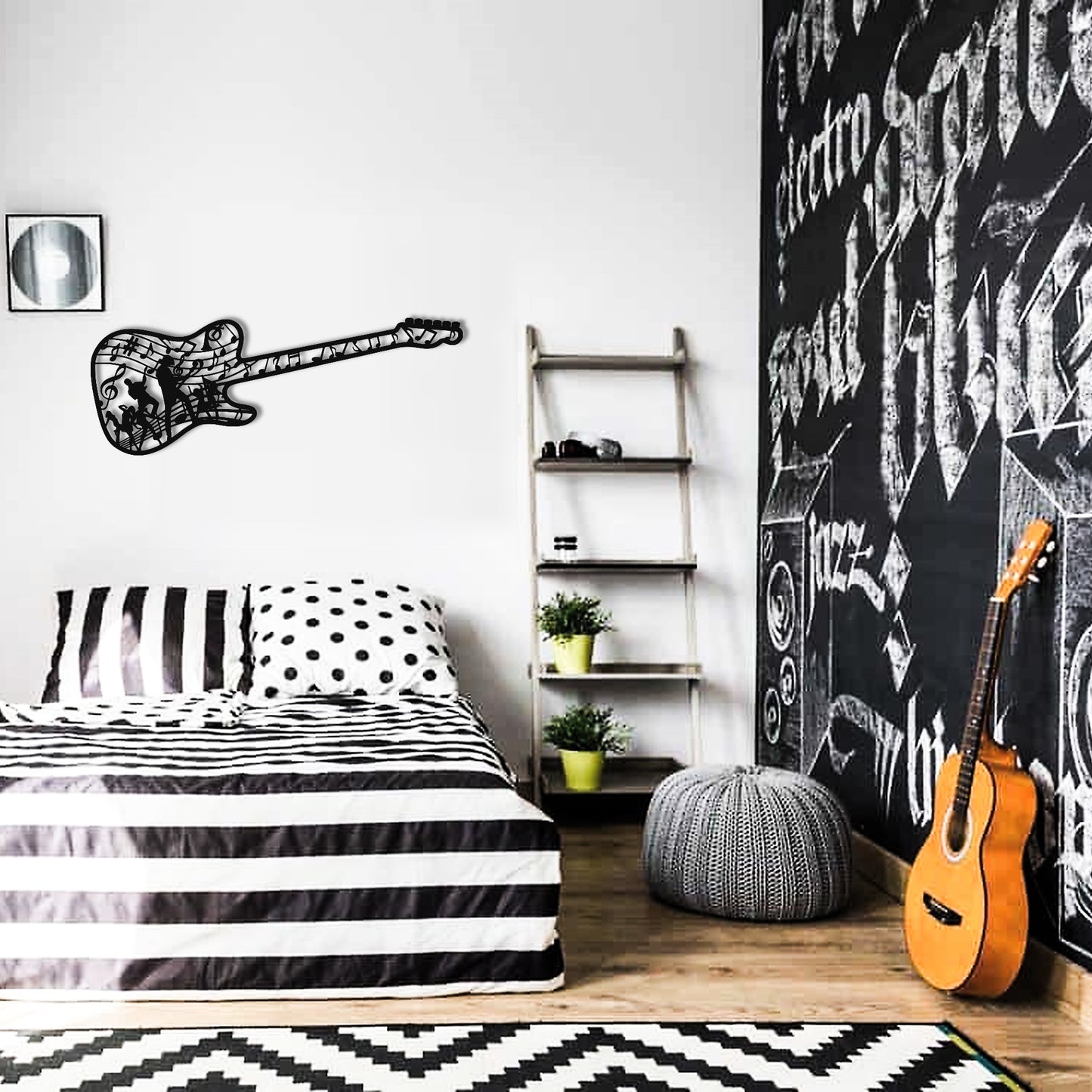 Guitar Metal Wall Art