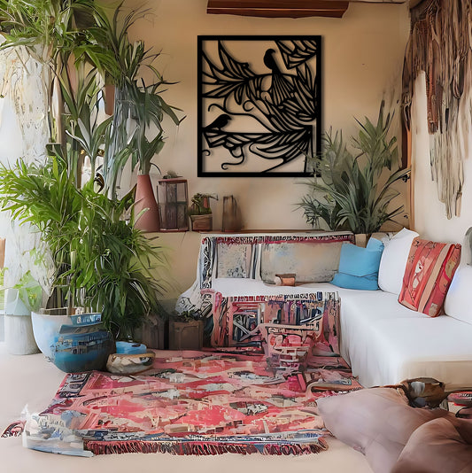 How to Hang Metal Wall Art