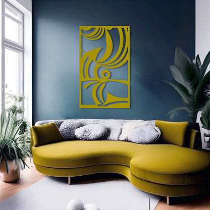 Abstract Nature Portal Metal Wall Art