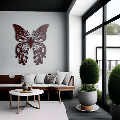 Butterfly Oasis Metal Wall Art