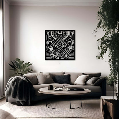 Elegant Abstract Metal Wall Art