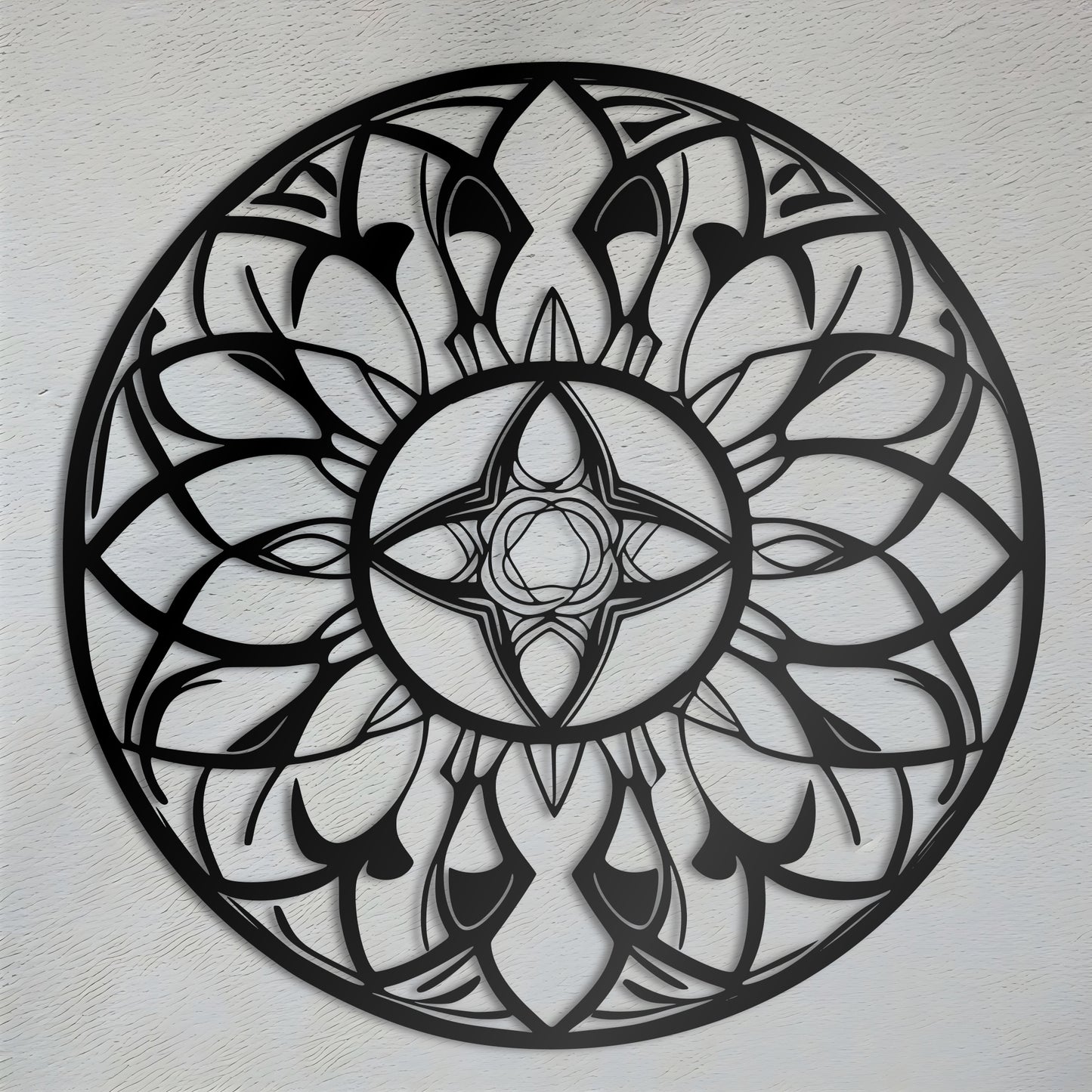 Mandala Wall Art - Symmetrical and Circular Design