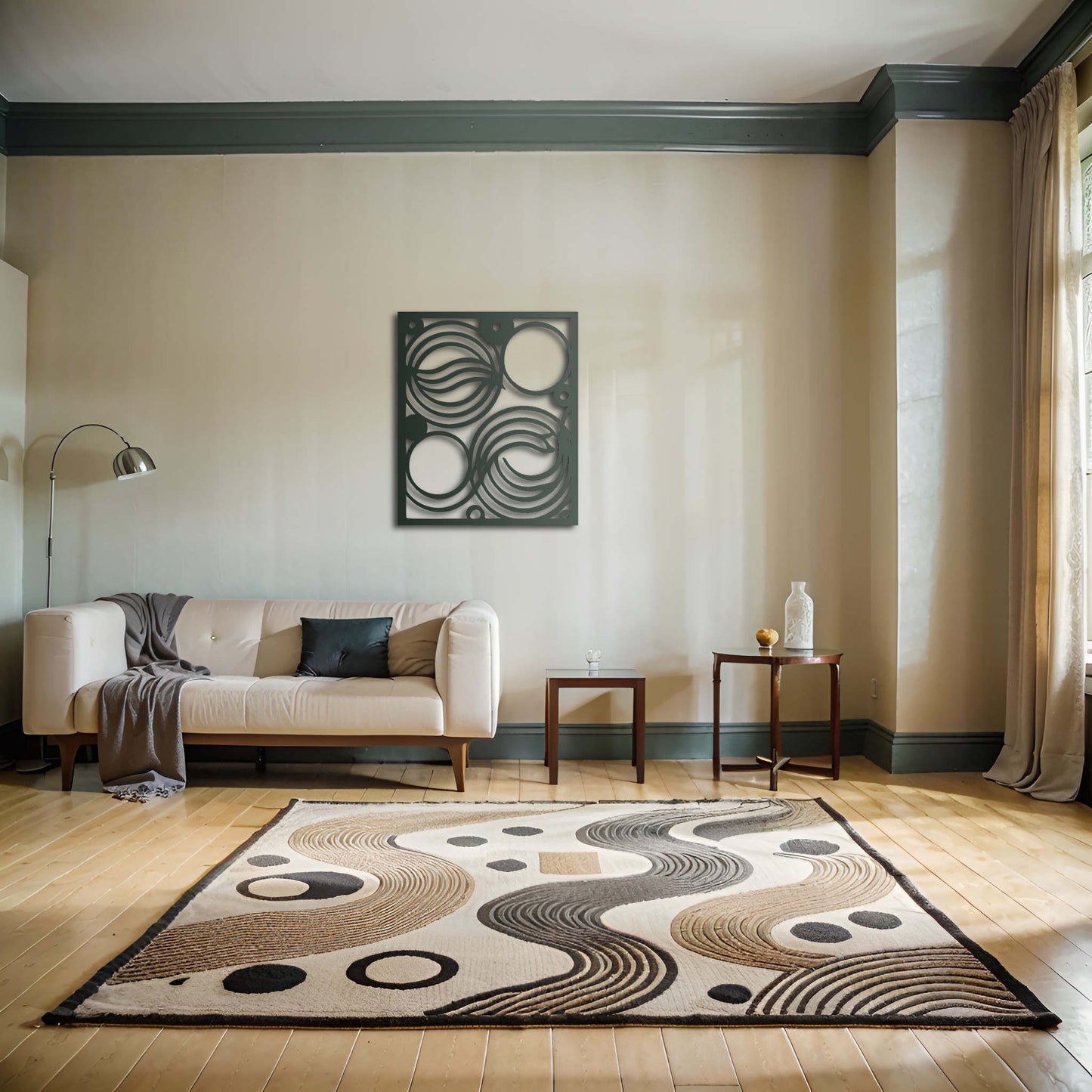 Minimalist Metal Wall Decor