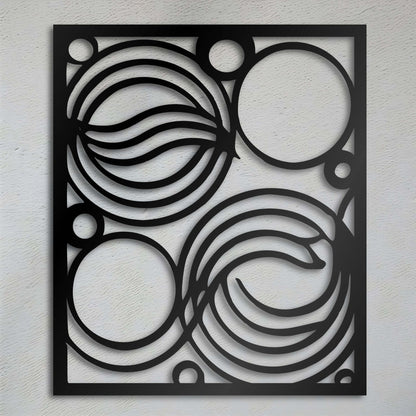 Minimalist Metal Wall Decor