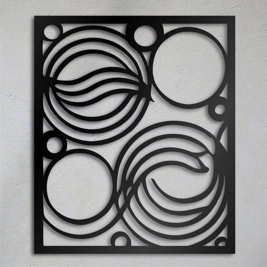 Minimalist Metal Wall Decor
