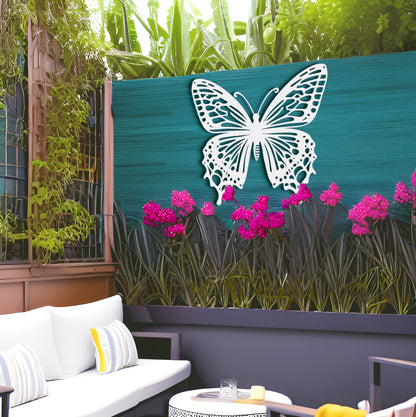 Mystical Wings Butterfly Metal Wall Art