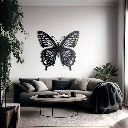 Mystical Wings Butterfly Metal Wall Art