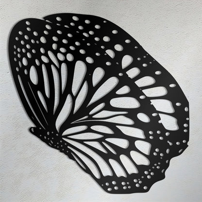 Symmetrical Metal Butterfly Wall Art Decor