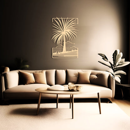 Tropical Silhouette Wall Art