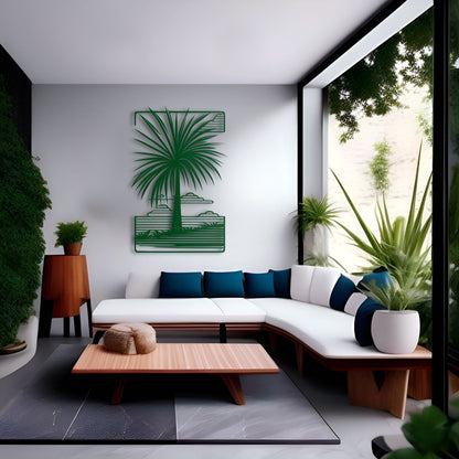 Tropical Silhouette Wall Art