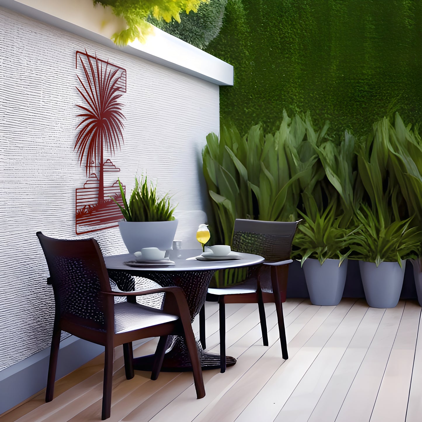 Tropical Silhouette Wall Art