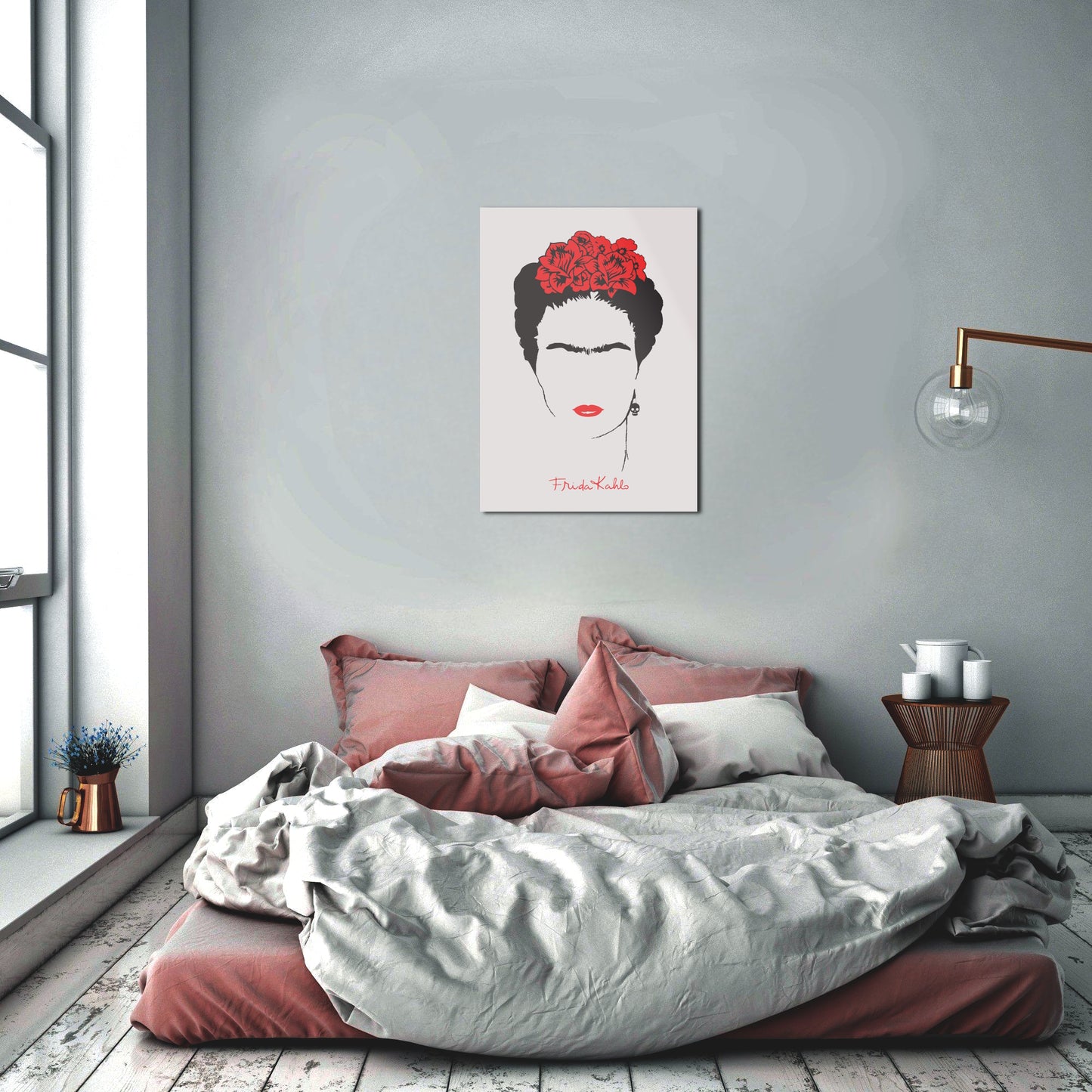 Frida Kahlo Metal Poster