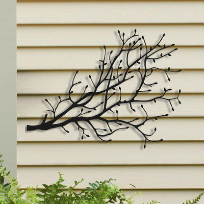 Tree Branch Metal Wall Art