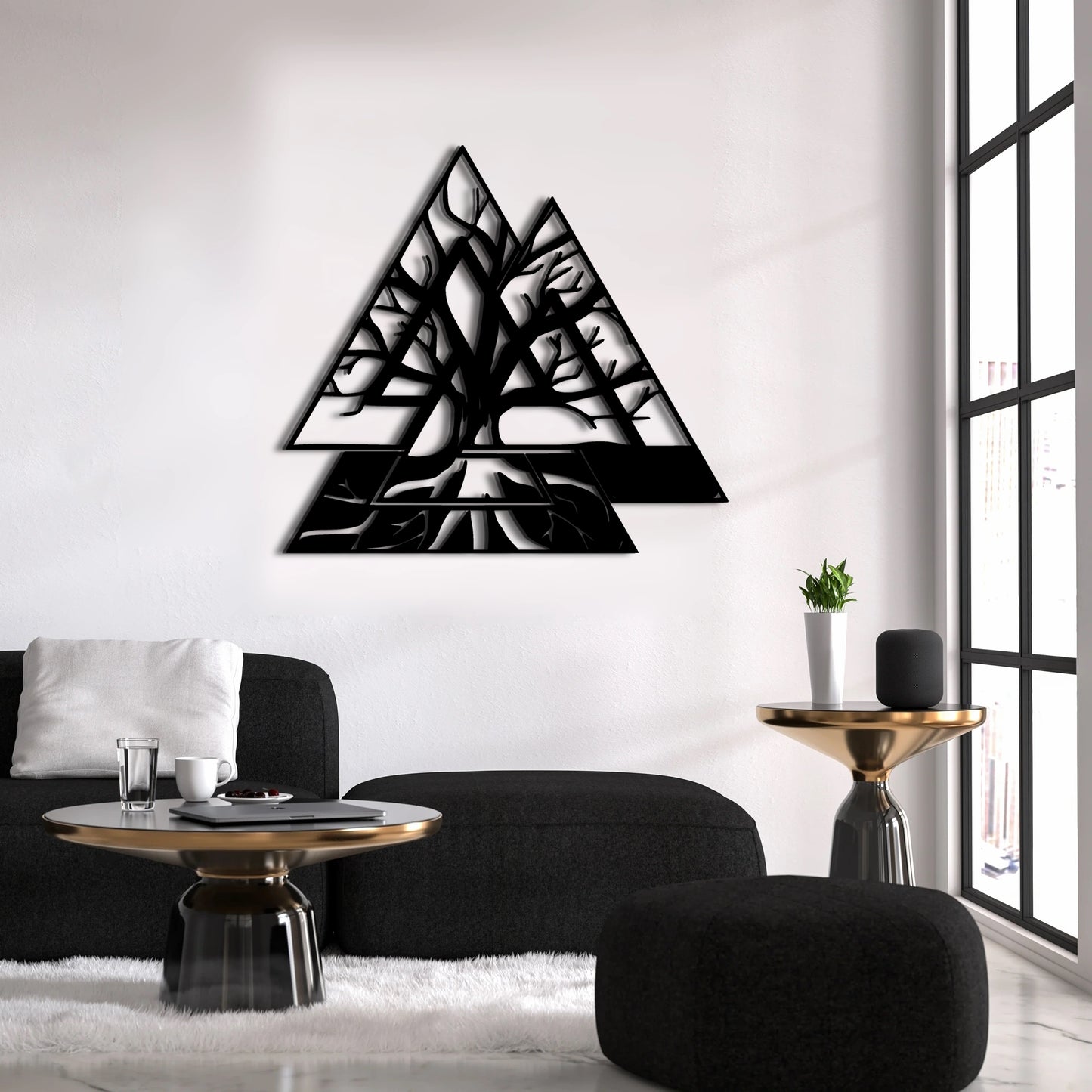 Valknut Metal Wall Art