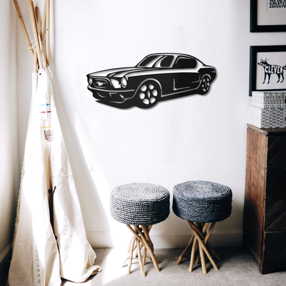 Ford Mustang Metal Wall Art For Garage