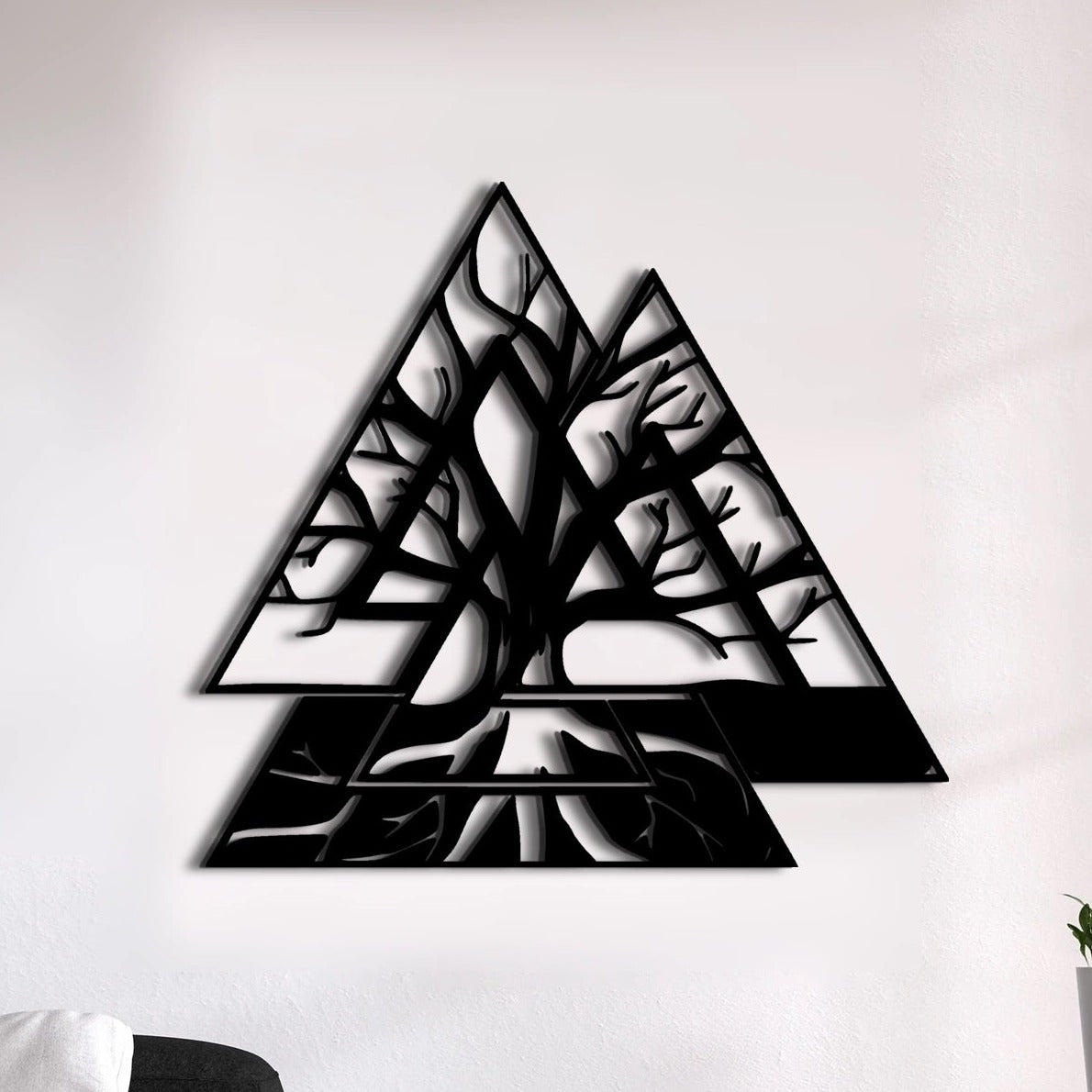 Valknut Metal Wall Art