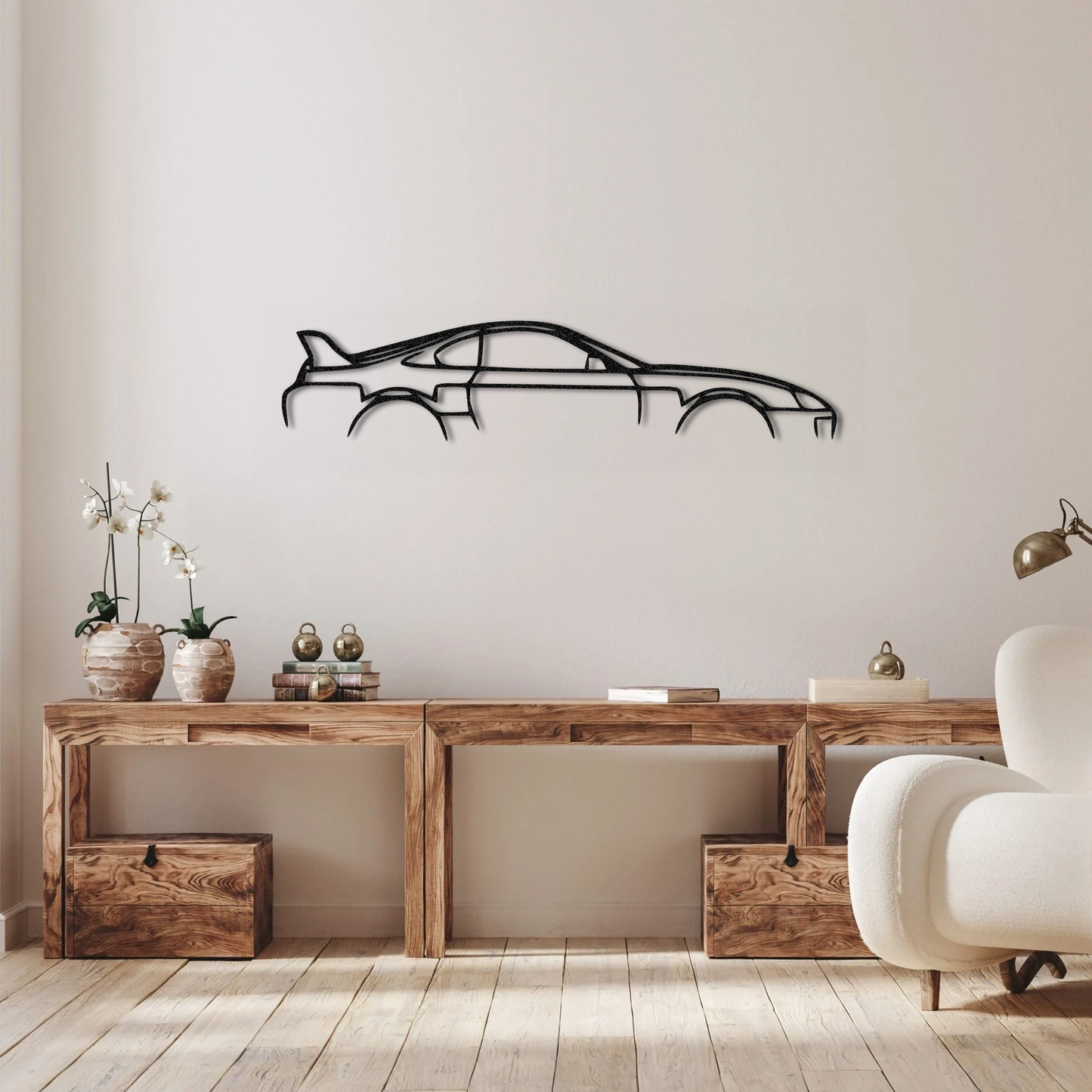 Toyota Supra Metal Wall Art