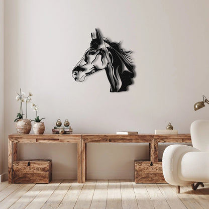 Horse Metal Wall Art