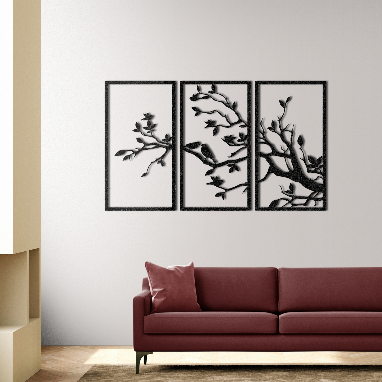 Tree Branch Metal Wall Art