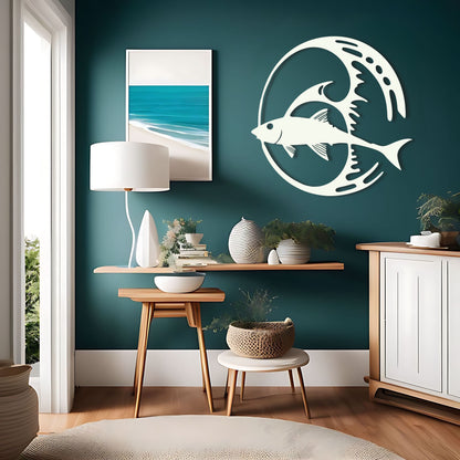 Circular Fish Wall Art