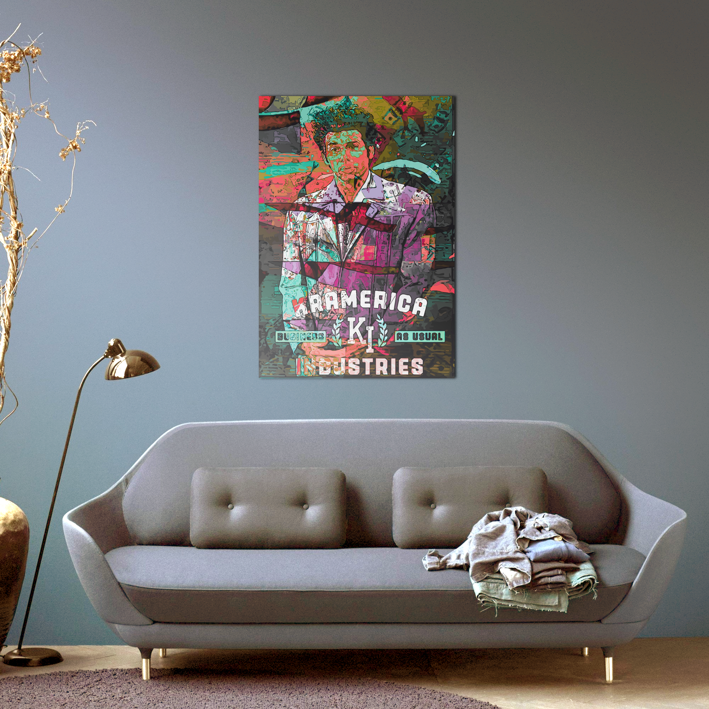 Cosmo Kramer Metal Poster