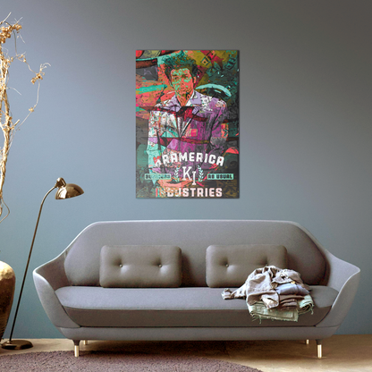 Cosmo Kramer Metal Poster