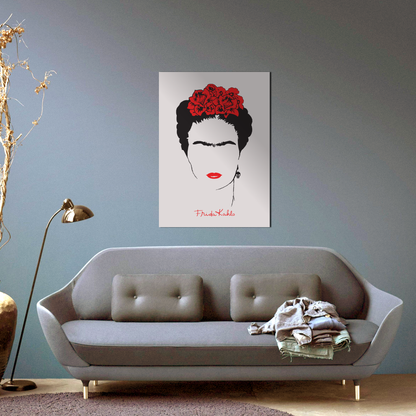 Frida Kahlo Metal Poster