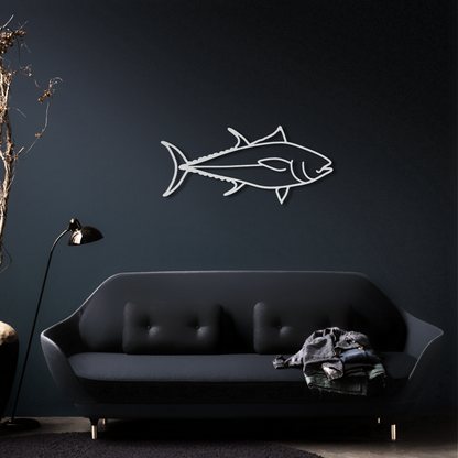 Bluefin Tuna Metal Wall Art