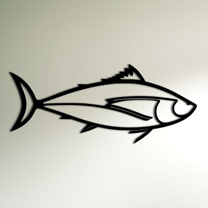 Tuna Fish Line Art A Stylish Gift for Fishing Enthusiasts