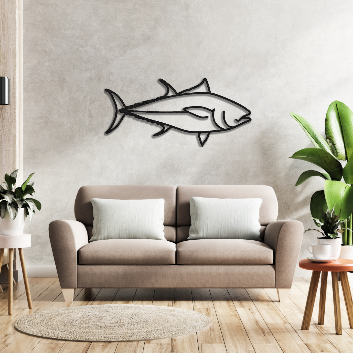 Bluefin Tuna Metal Wall Art