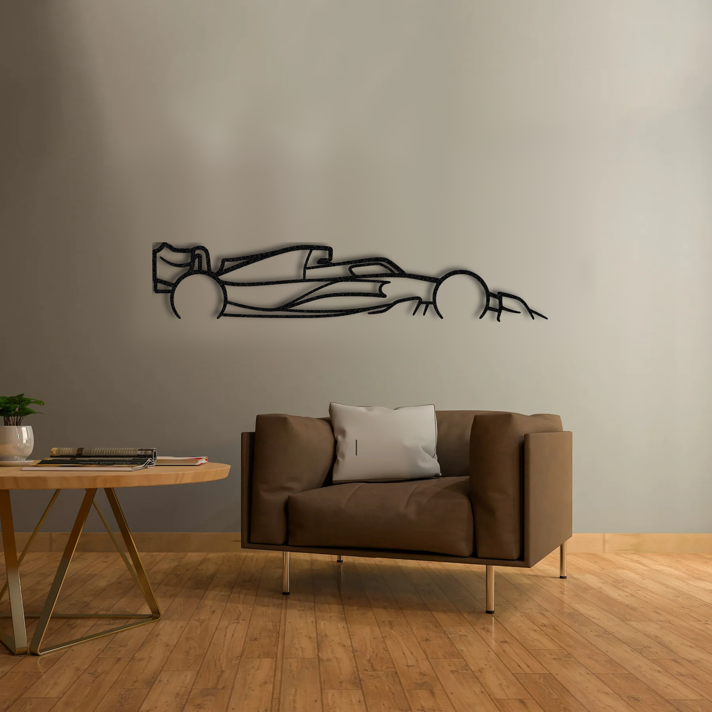 Formula One 2022 F1 Silhouette Metal Wall Art