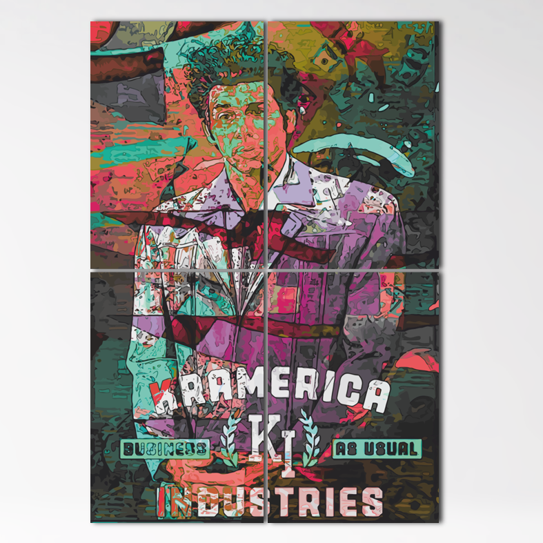 Cosmo Kramer Metal Poster