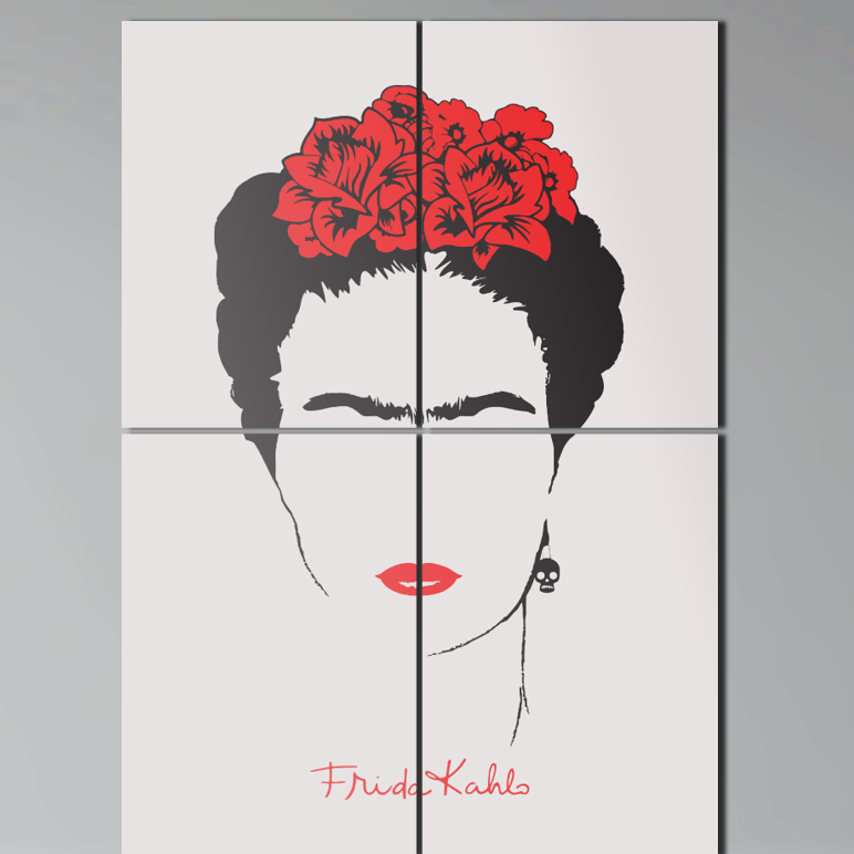 Frida Kahlo Metal Poster