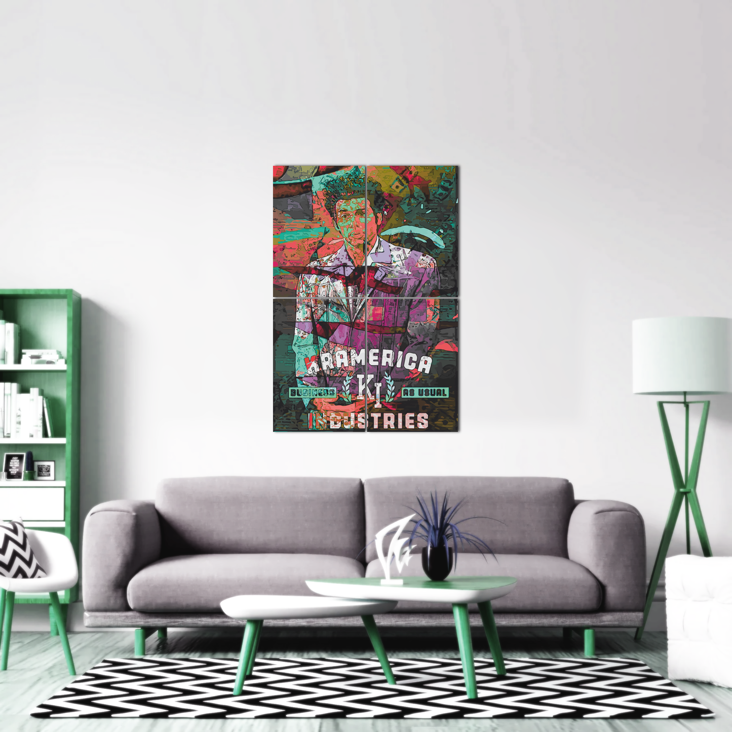 Cosmo Kramer Metal Poster