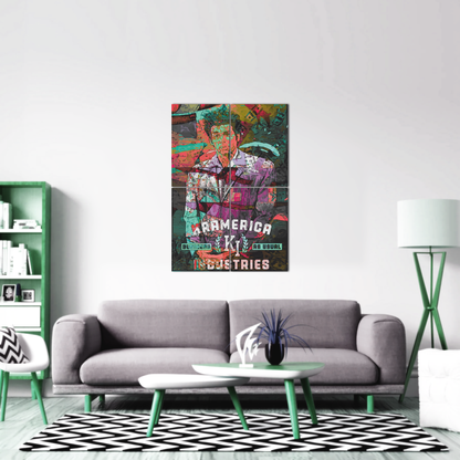 Cosmo Kramer Metal Poster