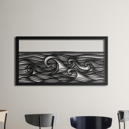 Sea Landscape Metal Wall Art