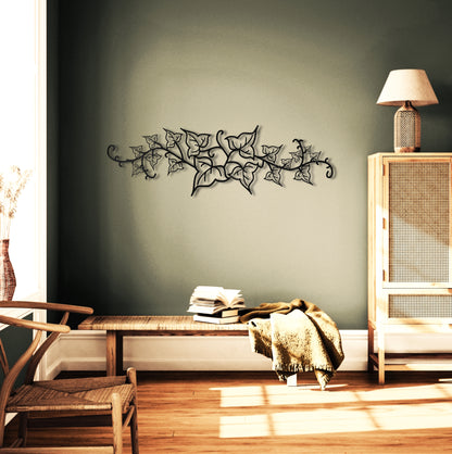 Ivy Leaf Metal Wall Art