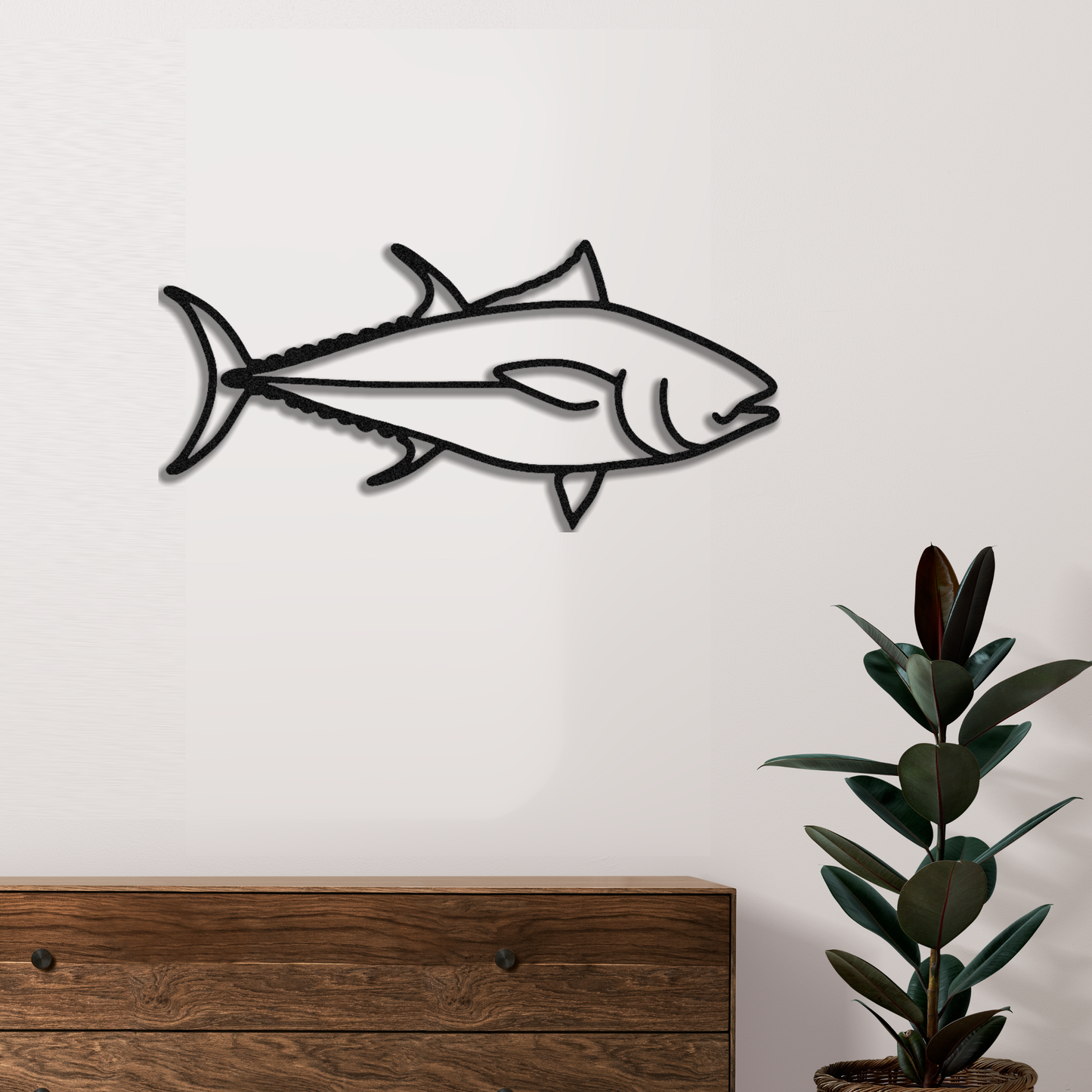 Bluefin Tuna Metal Wall Art