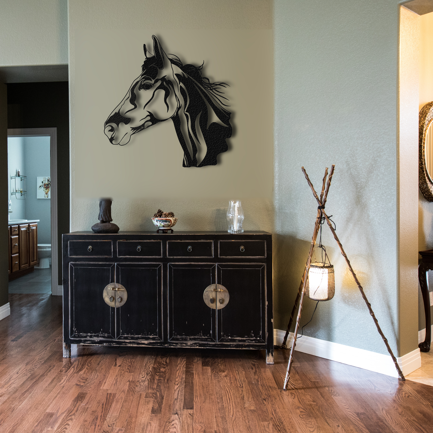 Horse Metal Wall Art