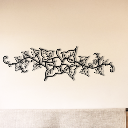 Ivy Leaf Metal Wall Art