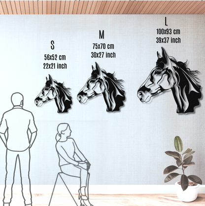 Horse Metal Wall Art