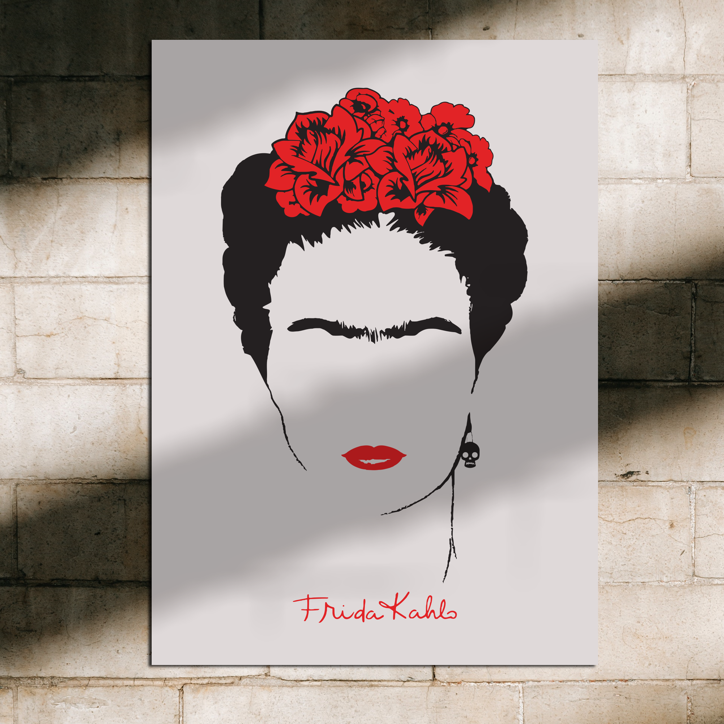 Frida Kahlo Metal Poster