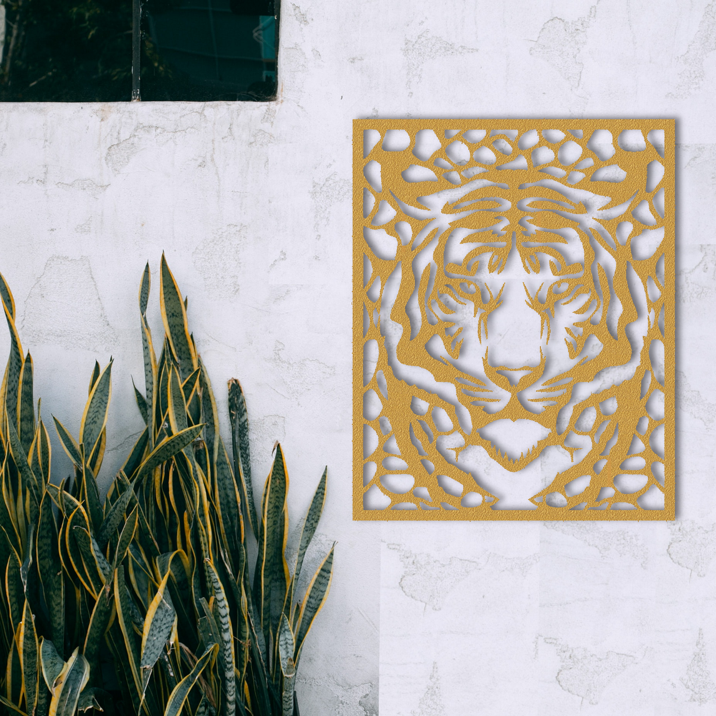 Tiger Metal Wall Art