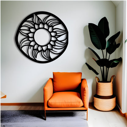 Sunflower Metal Wall Art